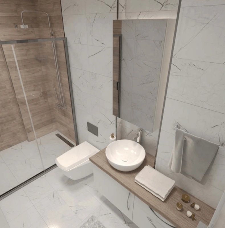 Купите квартиры в Бодруме, планировка 2+1, жилой комплекс в современном стиле, расположенный в центре Бодрума, район Еникёй, недвижимость в Турции ✅ одобрена экспертами VelesClub Int.