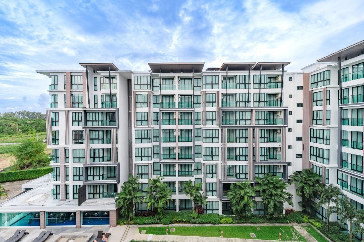 Современная студия 31 м² рядом с пляжем Най Янг в Пхукете