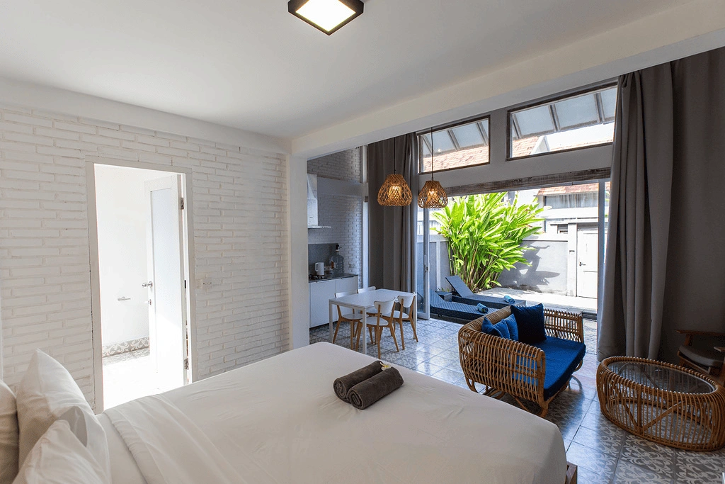 Вилла 100 м2 с высокими потолками в Канггу