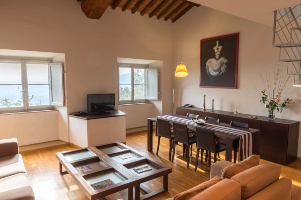 Lucca apartments with panoramic valley views, Italy