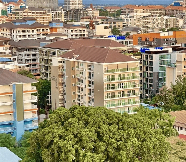 Недорогая студия рядом с пляжем в Паттайе, Таиланд