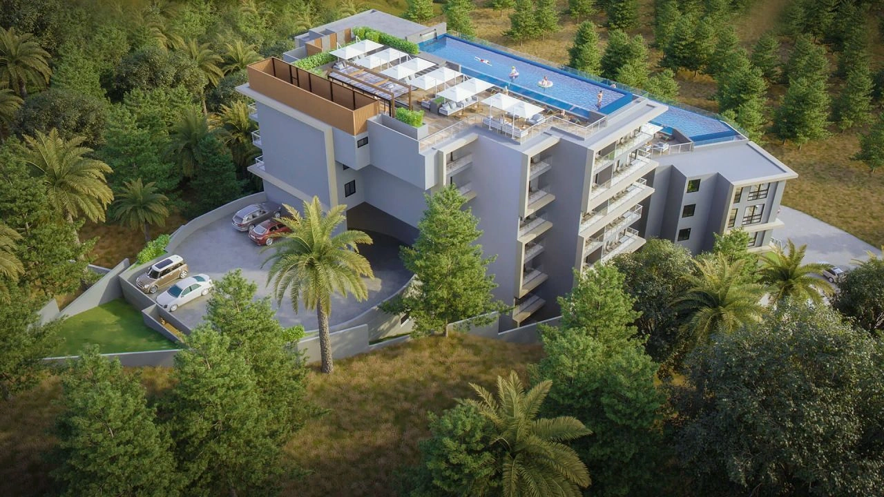 Студия 44 м² с видом на море на острове Пхукет, Таиланд