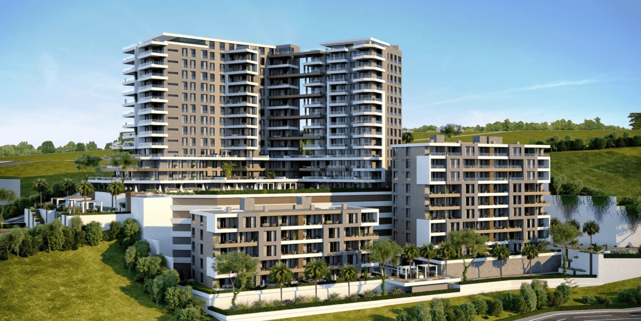 Квартира 3+1 с видами на природу, Измир