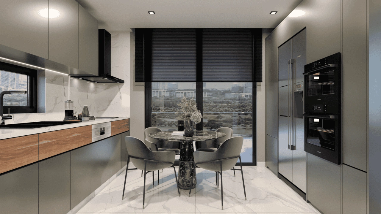 Квартира 3+1 с видами на природу, Измир