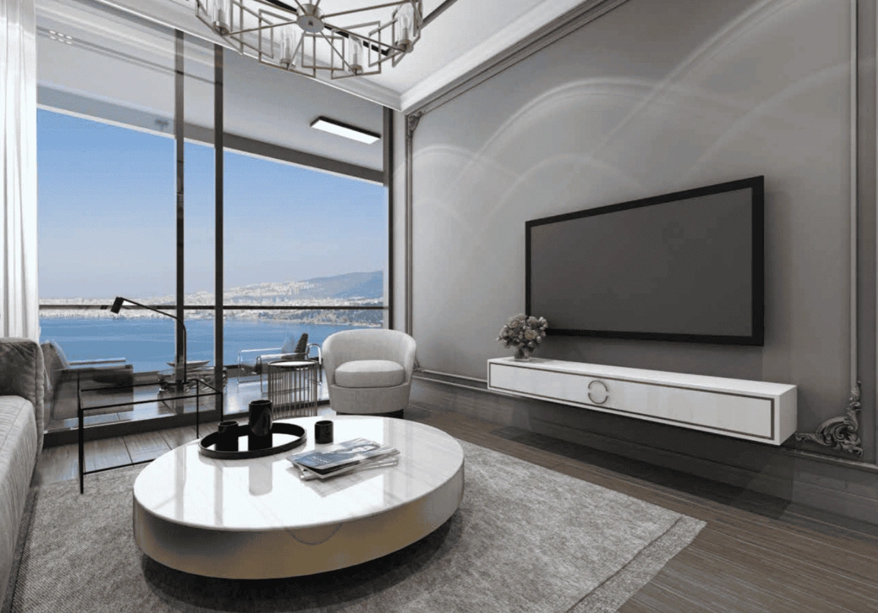 Квартира 3+1 у моря в Измире