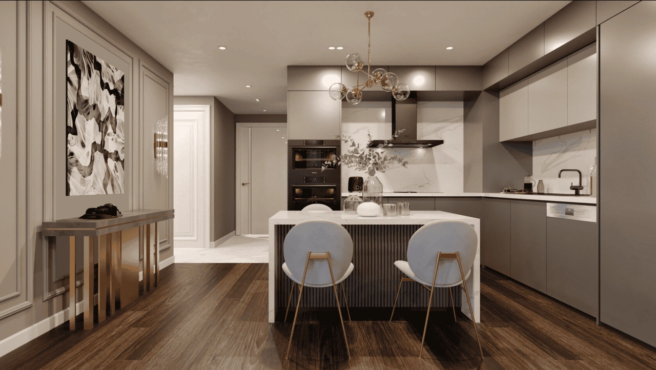 Квартира 3+1 с видами на природу, Измир