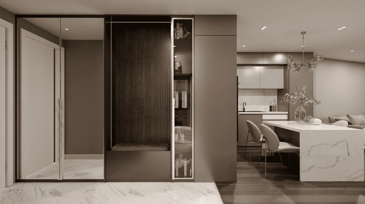 Квартира 3+1 с видами на природу, Измир