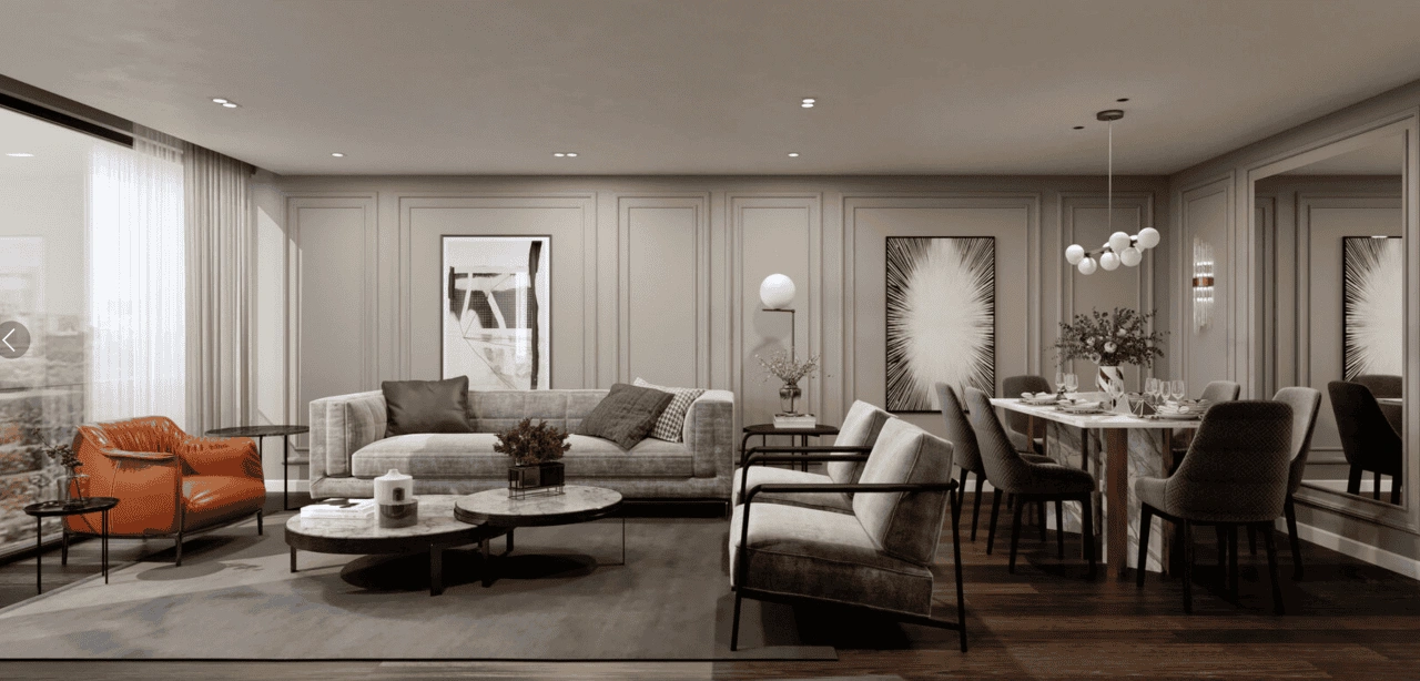 Квартира 3+1 с видами на природу, Измир