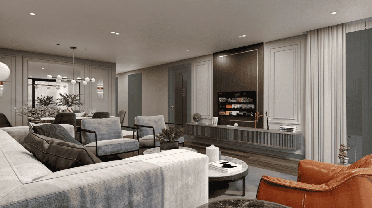 Квартира 3+1 с видами на природу, Измир