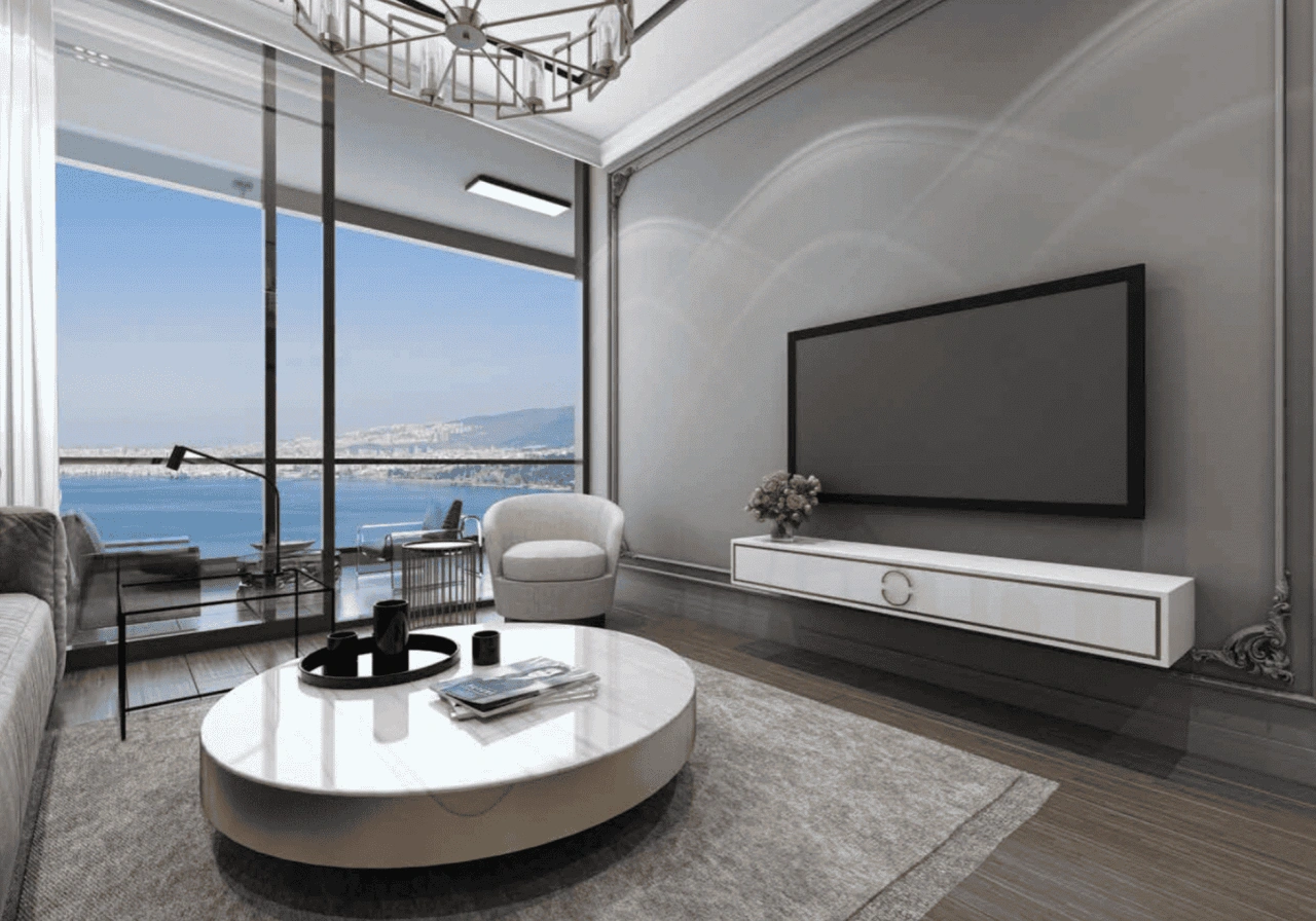 Квартира 3+1 у моря в Измире