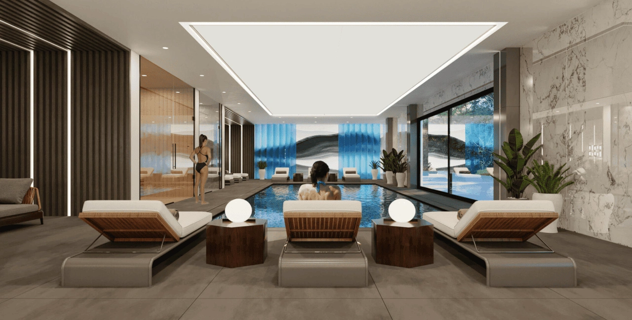 Квартира 3+1 с видами на природу, Измир