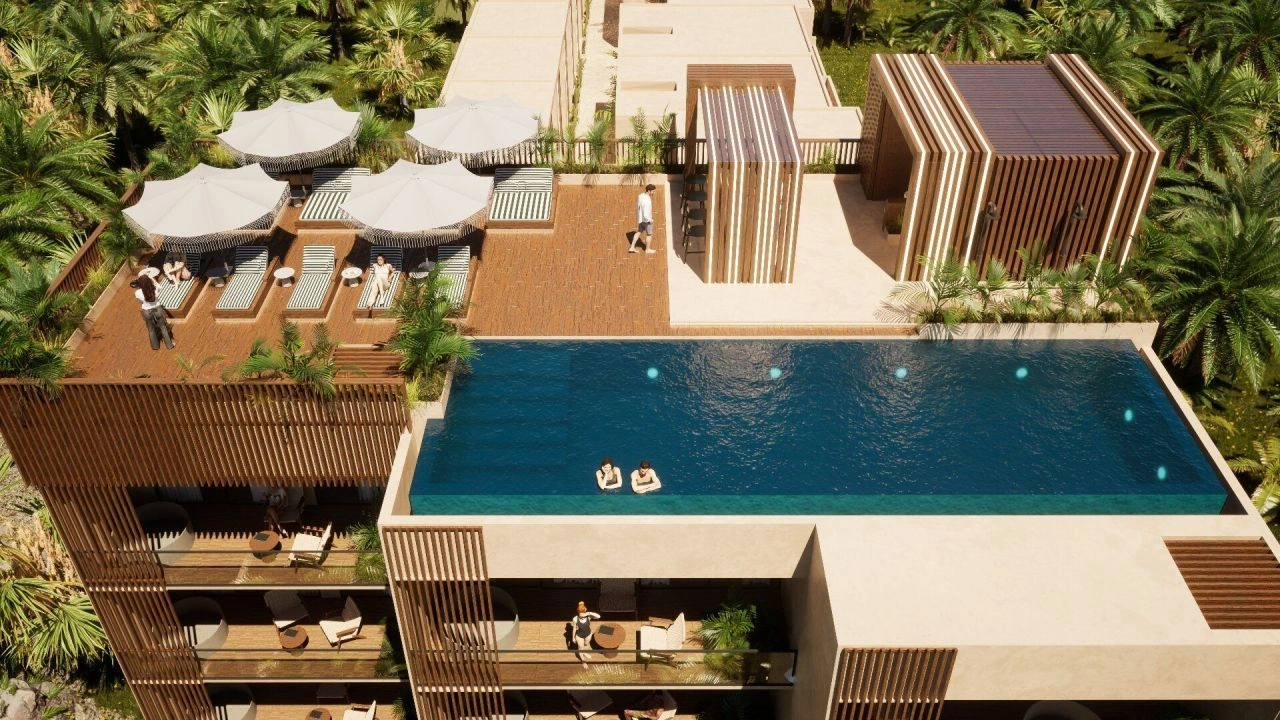 Stylish studio in Canggu, Indonesia, 71 m2