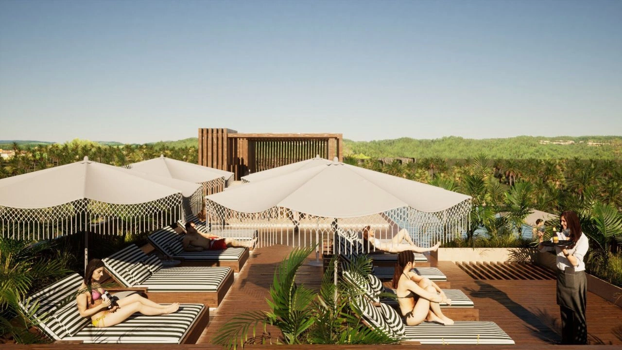 Stylish studio in Canggu, Indonesia, 71 m2