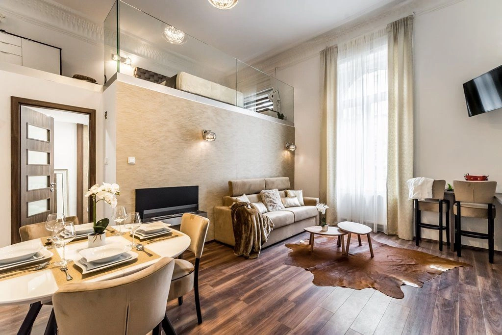 Квартира 3+1 с видом на город в центре Будапешта