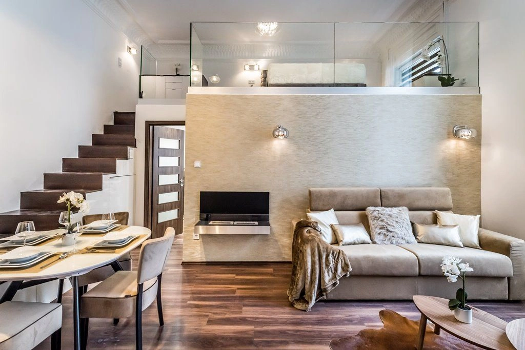 Квартира 3+1 с видом на город в центре Будапешта