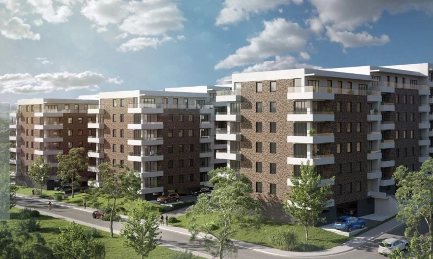 Квартира 2+1 в новом районе Белграда, Сербия