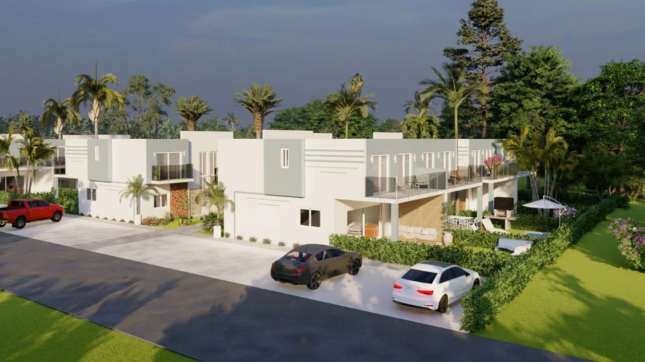 Таунхаус 3+1 в центре Баваро, Доминикана