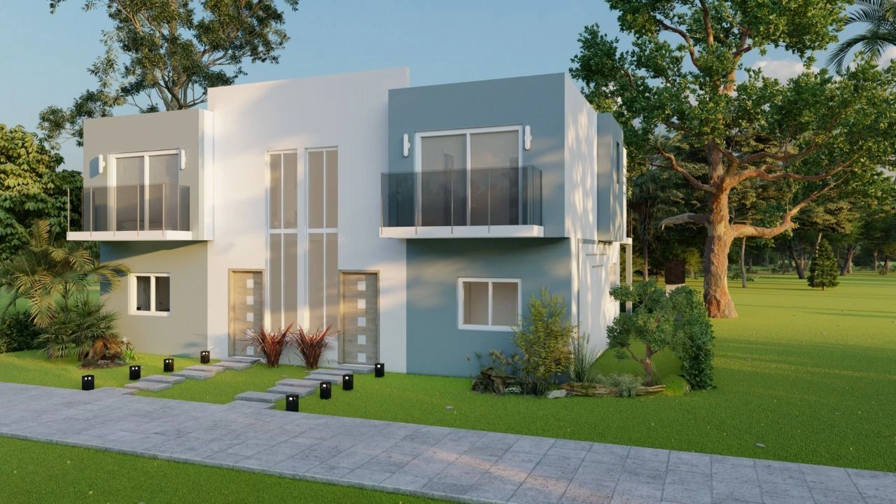 Таунхаус 3+1 в центре Баваро, Доминикана