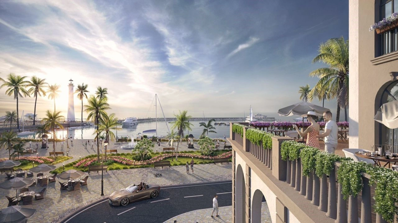 Современные апартаменты 44,3 м² на побережье Каспийского моря в Баку