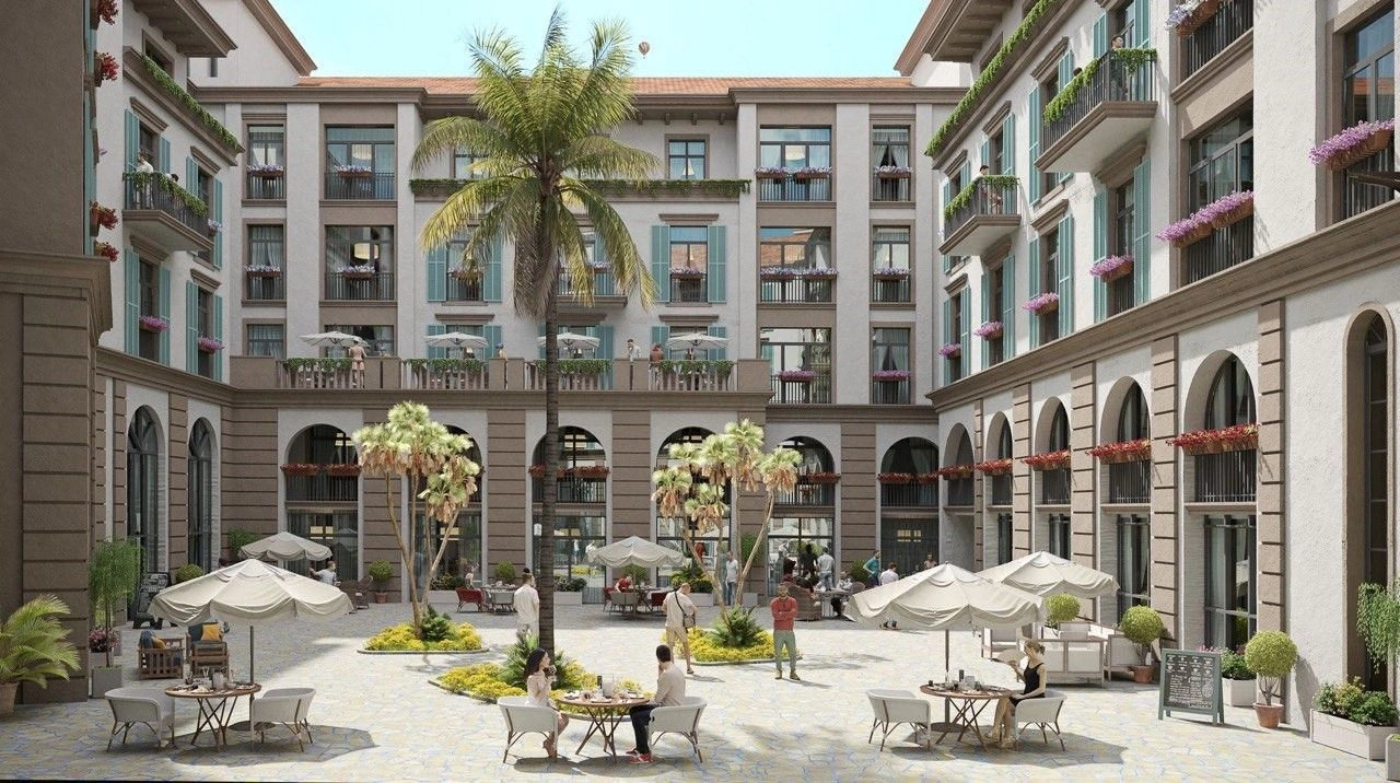 Новые квартиры 1+1 у Каспийского моря в Баку