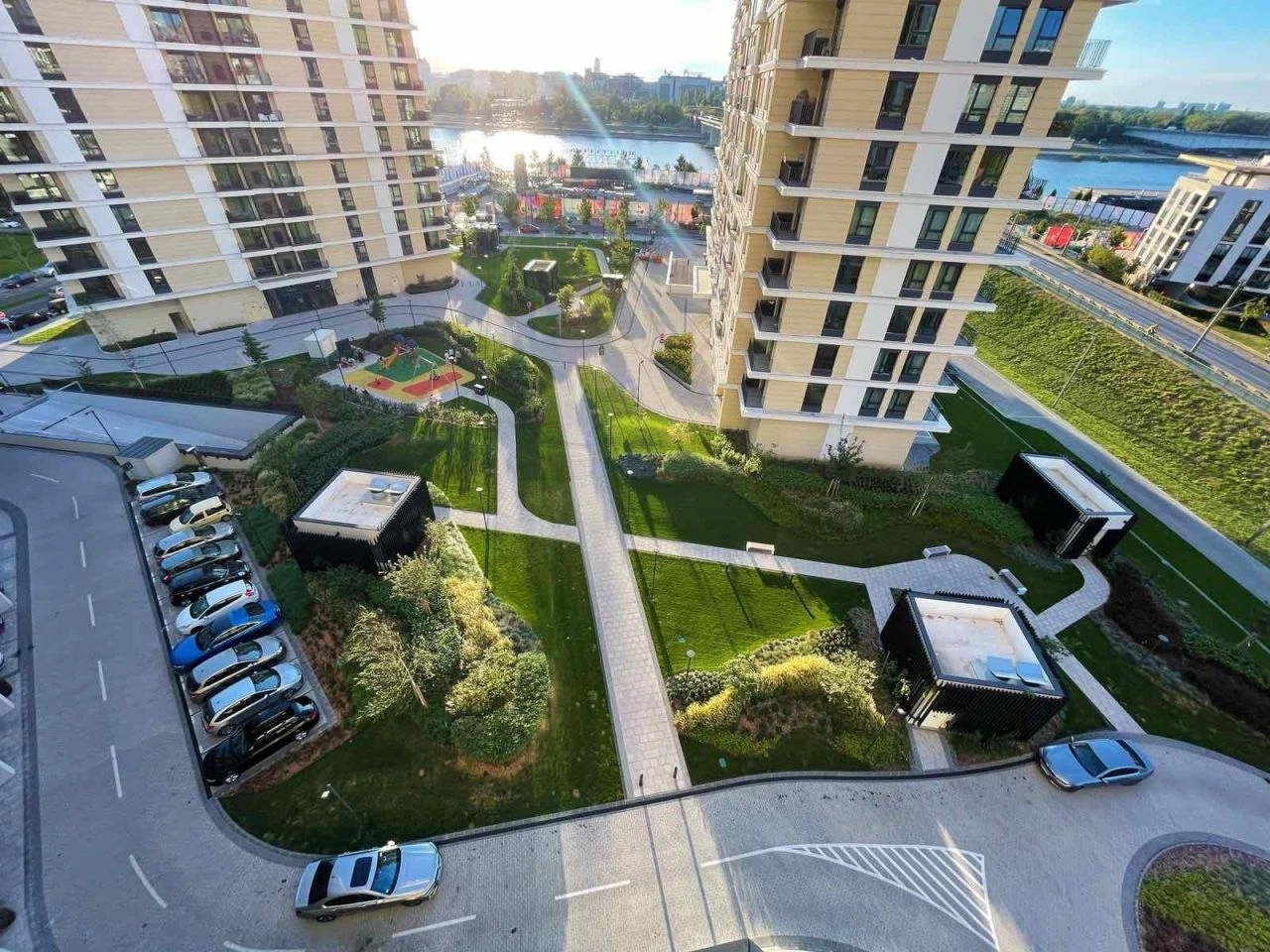 Панорамная квартира с видом на Дунай, Белград, Сербия, 85 м²