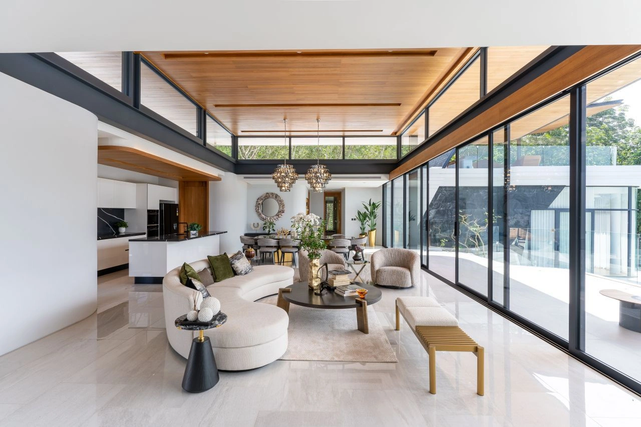 Просторная вилла 4+1 с видом на горы, Пхукет