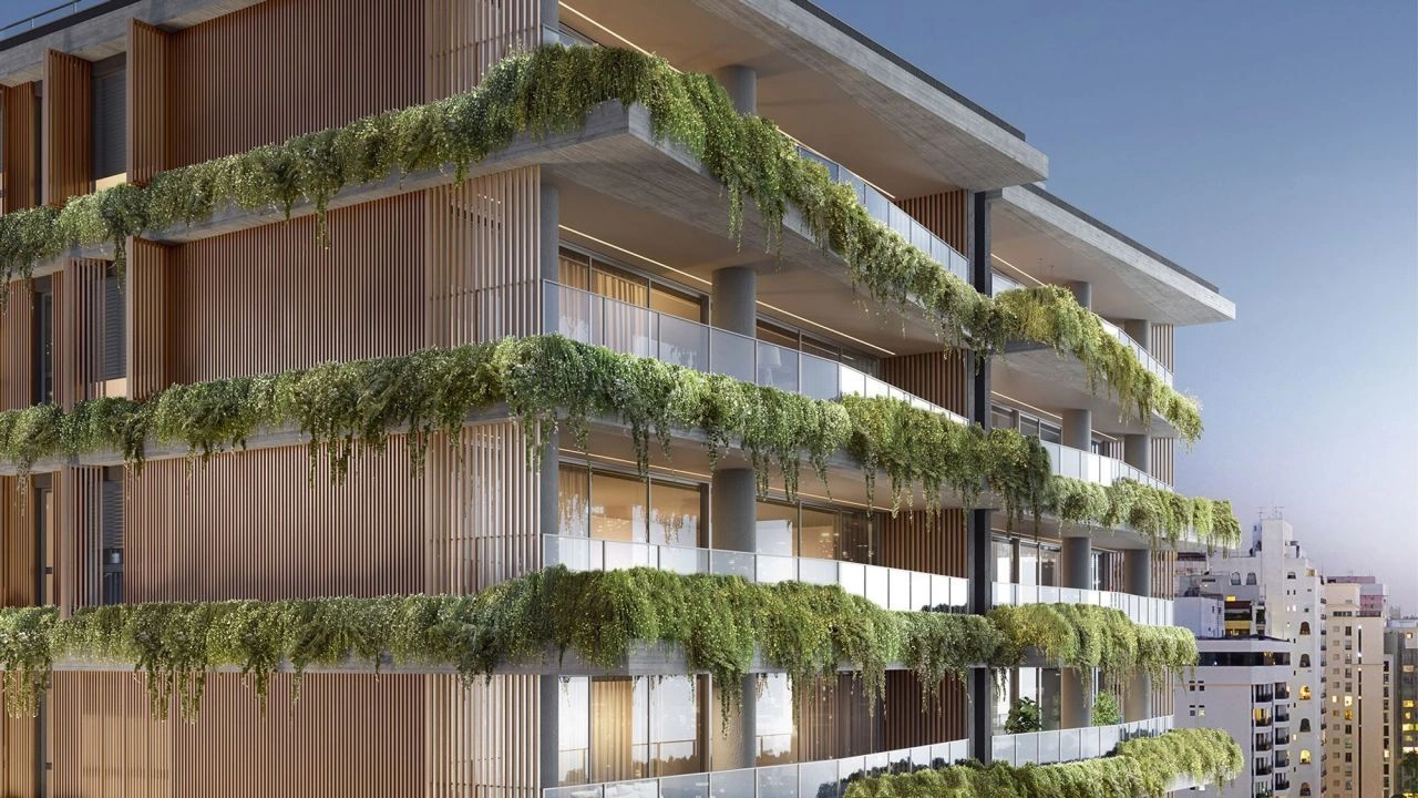 Просторная квартира 4+1 в роскошном комплексе в Сан-Паулу