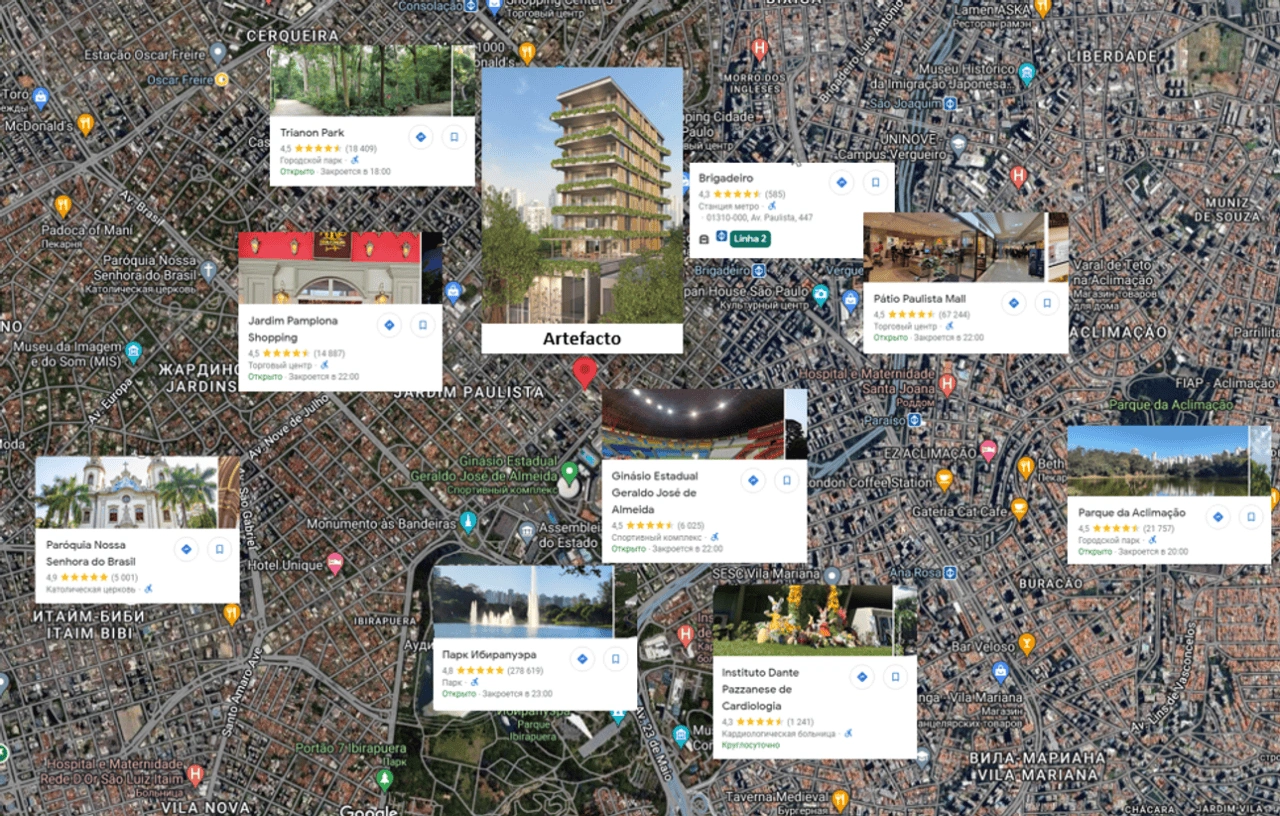 Просторная квартира 4+1 в роскошном комплексе в Сан-Паулу