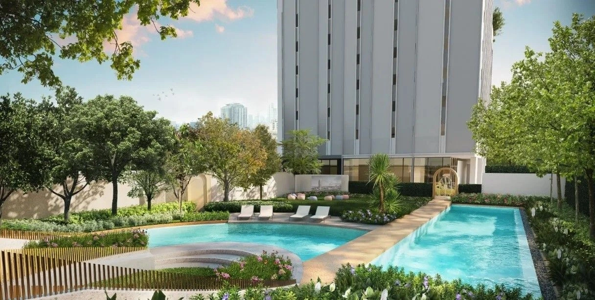 Стильная квартира площадью 34,5 м² в Бангкоке