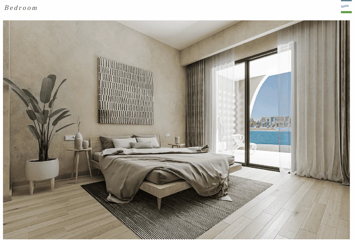 Apartment with a spacious terrace in El Gouna, Egypt