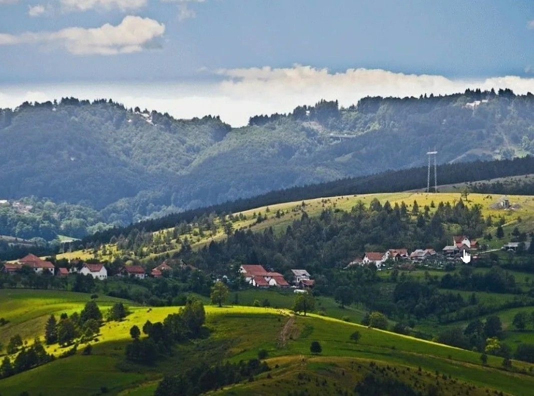 Прекрасная квартира с видом на горы в Златиборе, Сербия, 35 m2