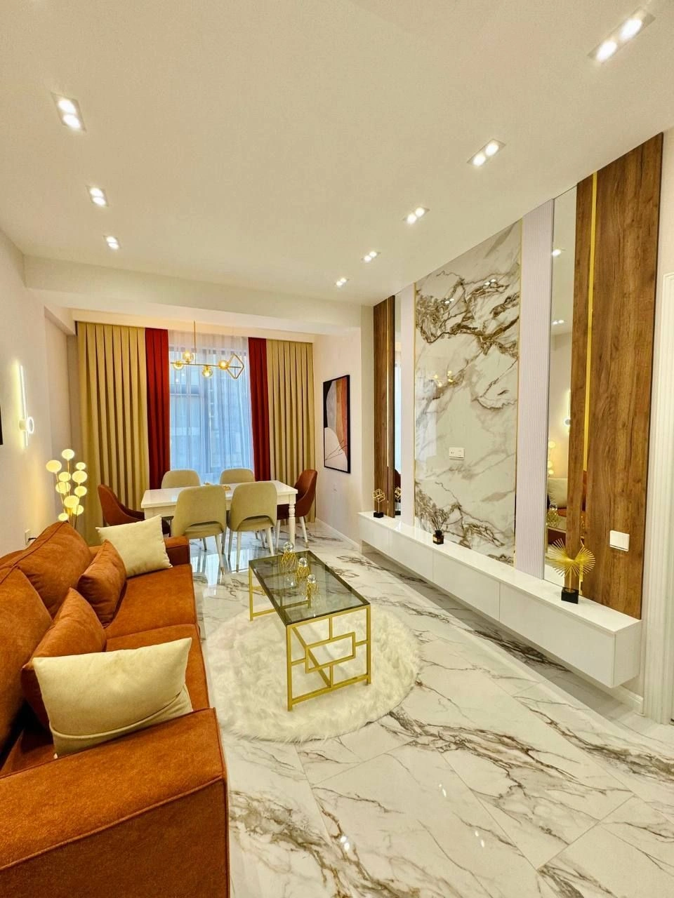 Дизайнерские квартиры 2+1 рядом со станцией метро в Баку