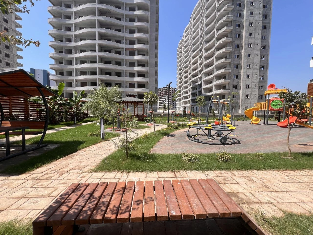 Люкс-квартира 120 м в районе Эрдемли, Мерсин