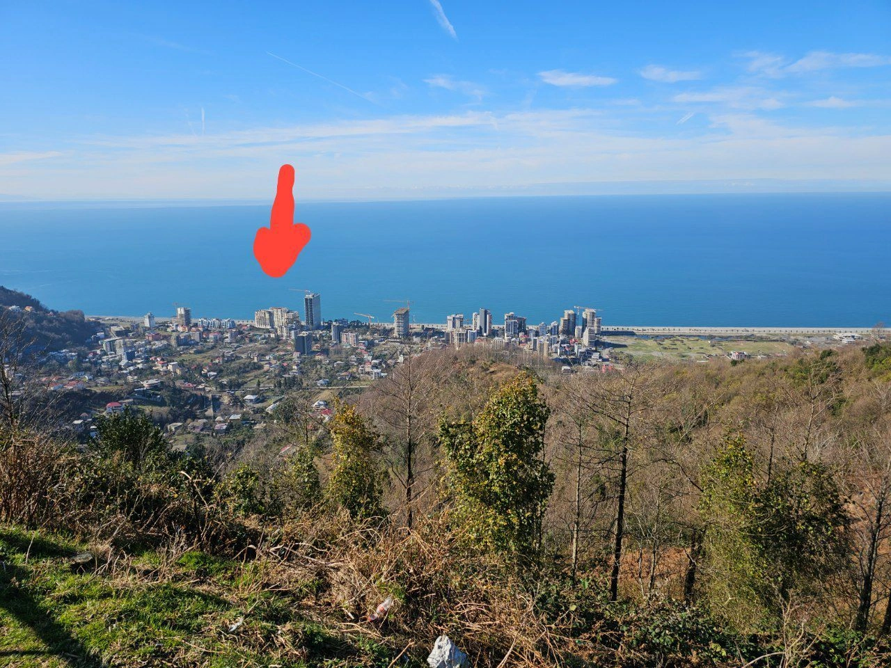 Квартира рядом с лучшим пляжем Грузии в Батуми, 45 м2