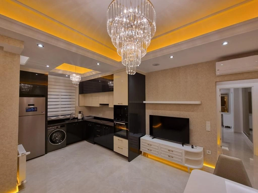 Роскошная 2+1 квартира уровня 5* отеля в Махмутларе, Алания