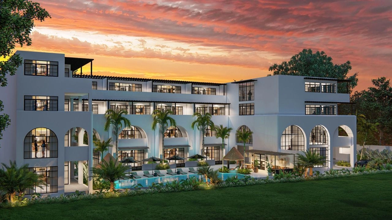 Квартира в современном комплексе в Чангу, Бали