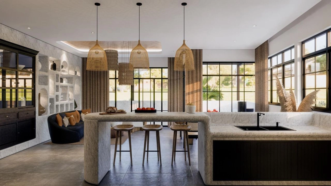 Квартира в современном комплексе в Чангу, Бали