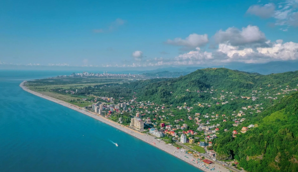 Квартира рядом с лучшим пляжем Грузии в Батуми, 45 м2