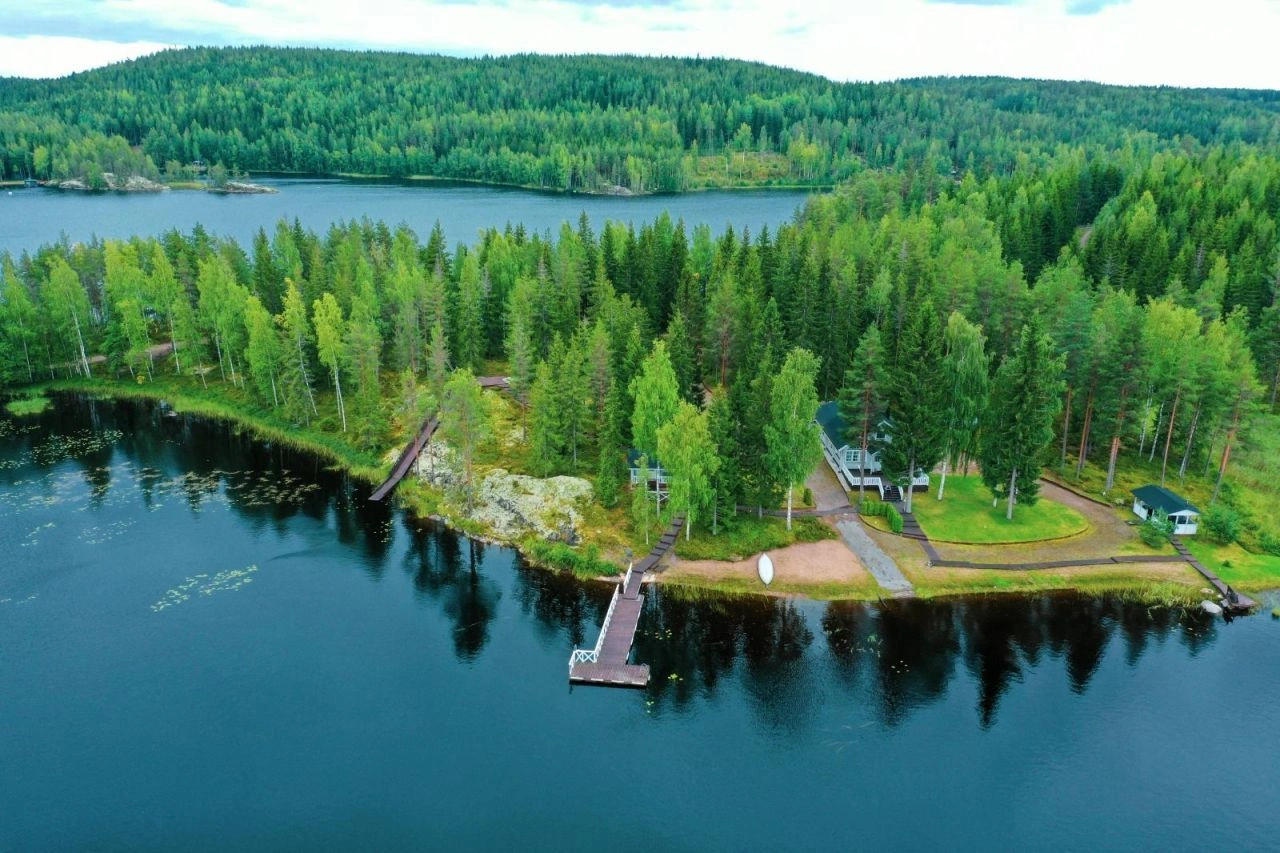 Коттедж 3+1 с сауной в Пуумале, Финляндия