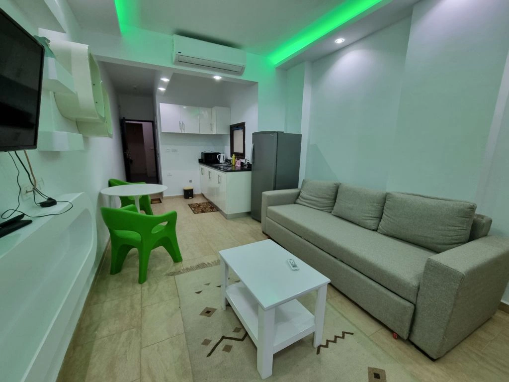 Студия 46 м² в Хургаде с видом на море