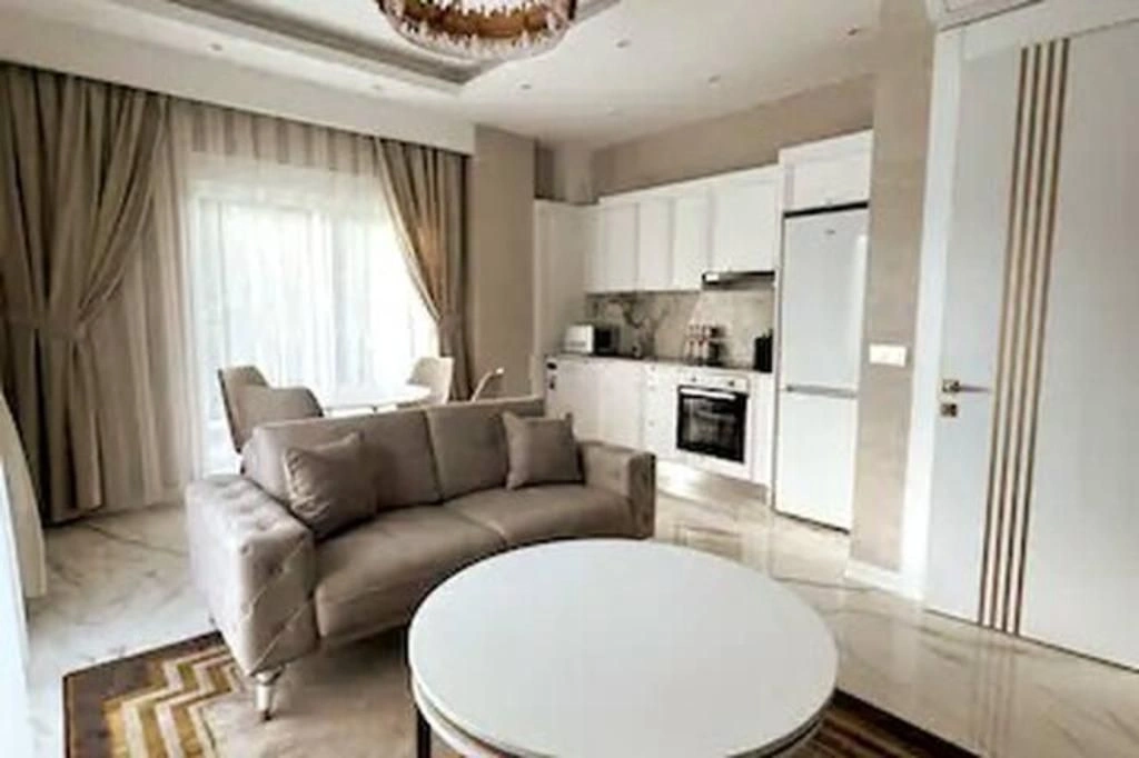 Уютная квартира 90 м2 с дизайнерским ремонтом в Белеке