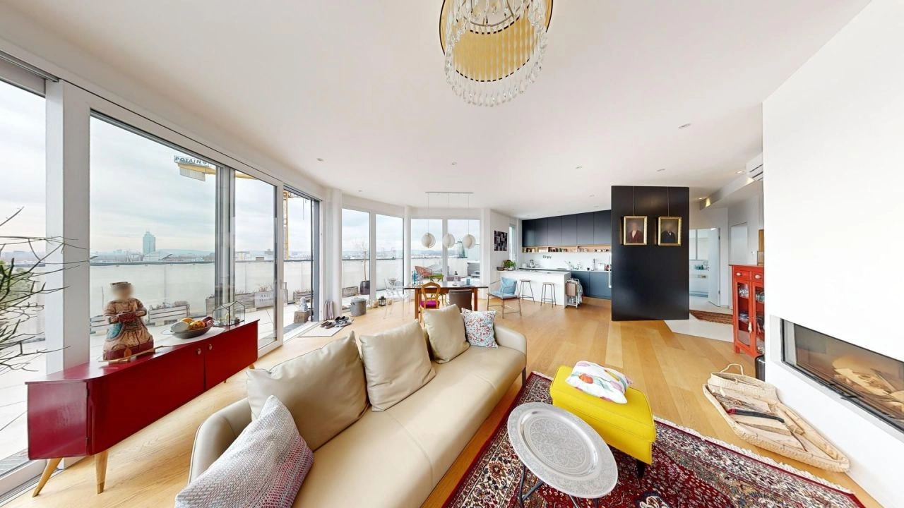 Роскошные квартиры с панорамным видом на Вену