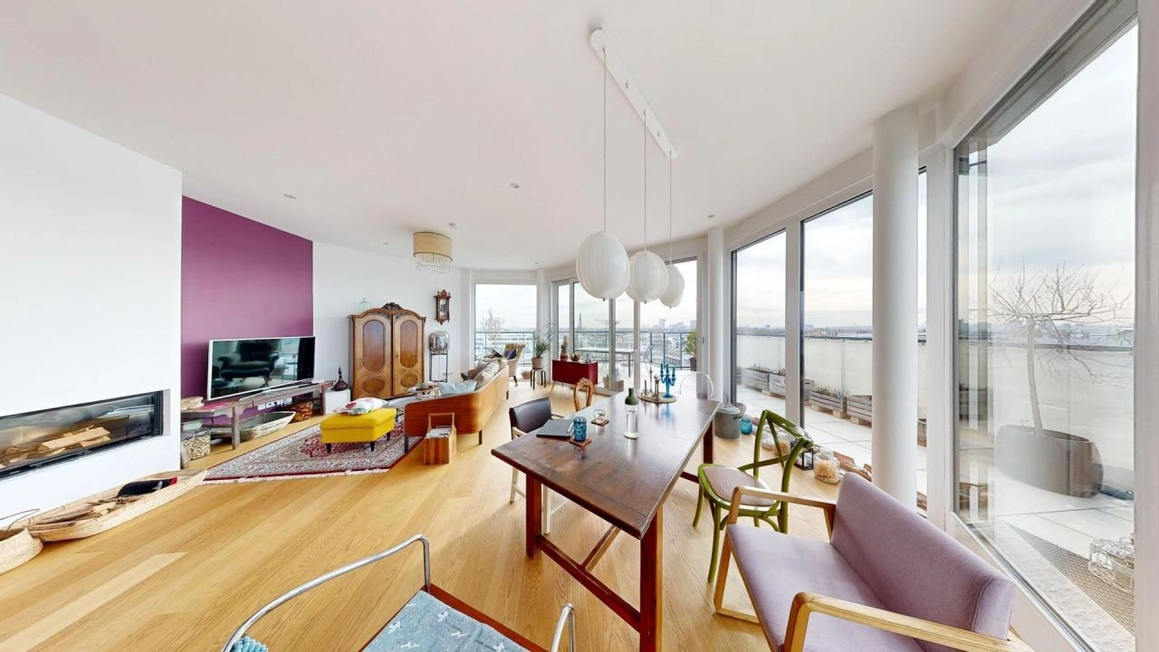 Роскошные квартиры с панорамным видом на Вену