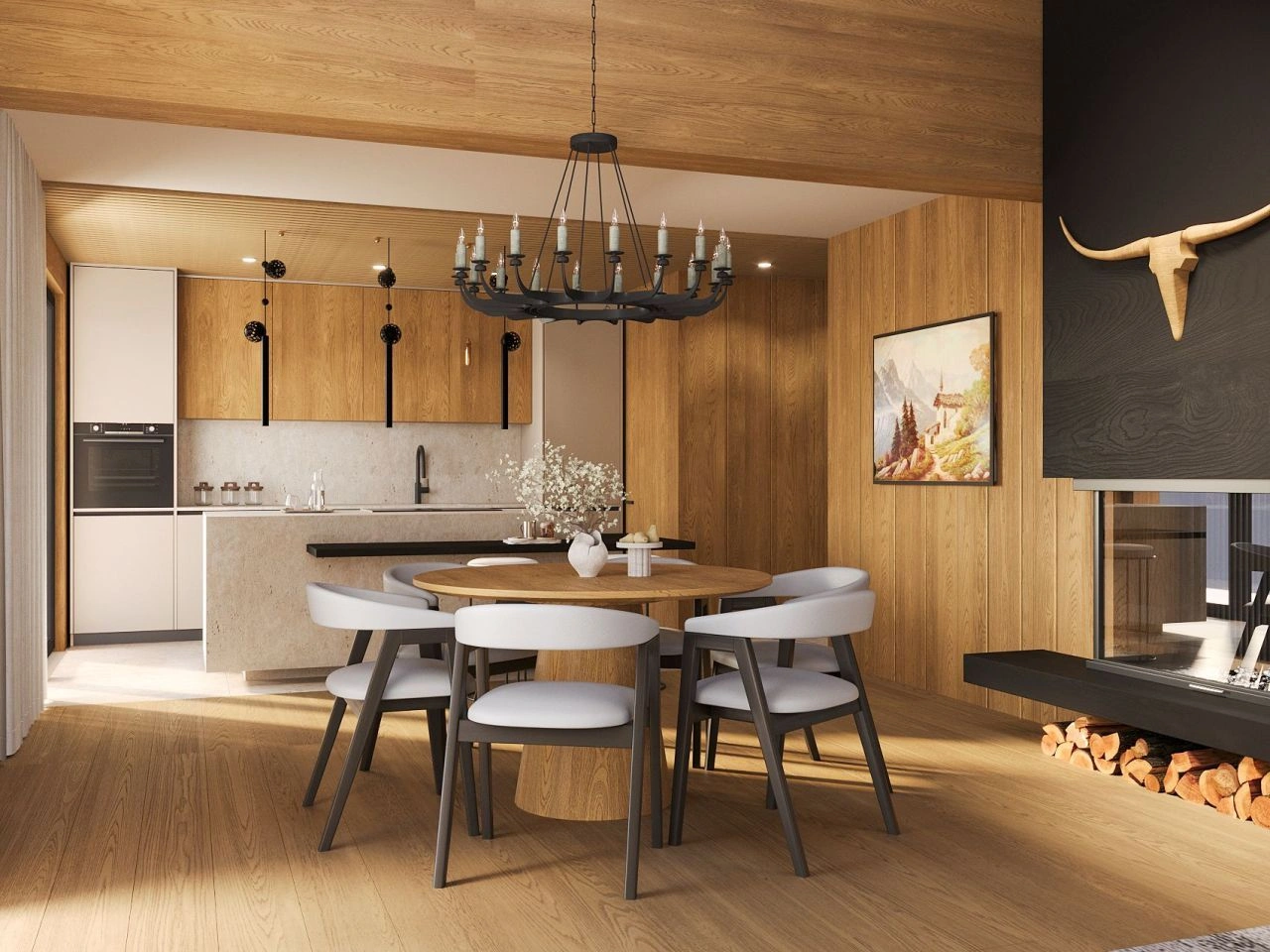 Новая квартира 2+1 в пригороде Зальцбурга, Австрия