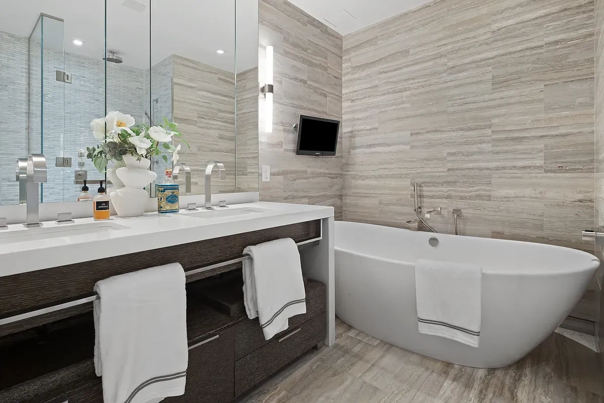 Квартира в Манхэттене с видом на реку Хадсон - $7,988,500