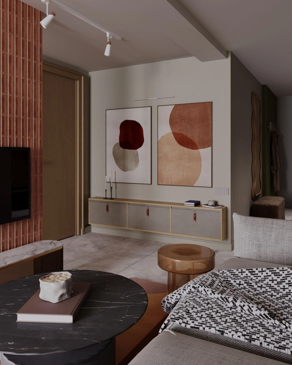 Современная меблированная квартира 2+1 в Мальмё