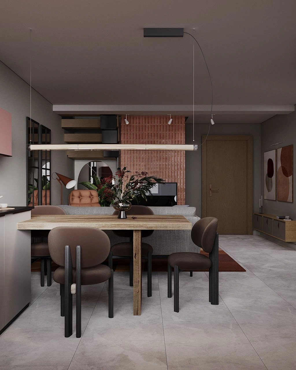 Современная меблированная квартира 2+1 в Мальмё