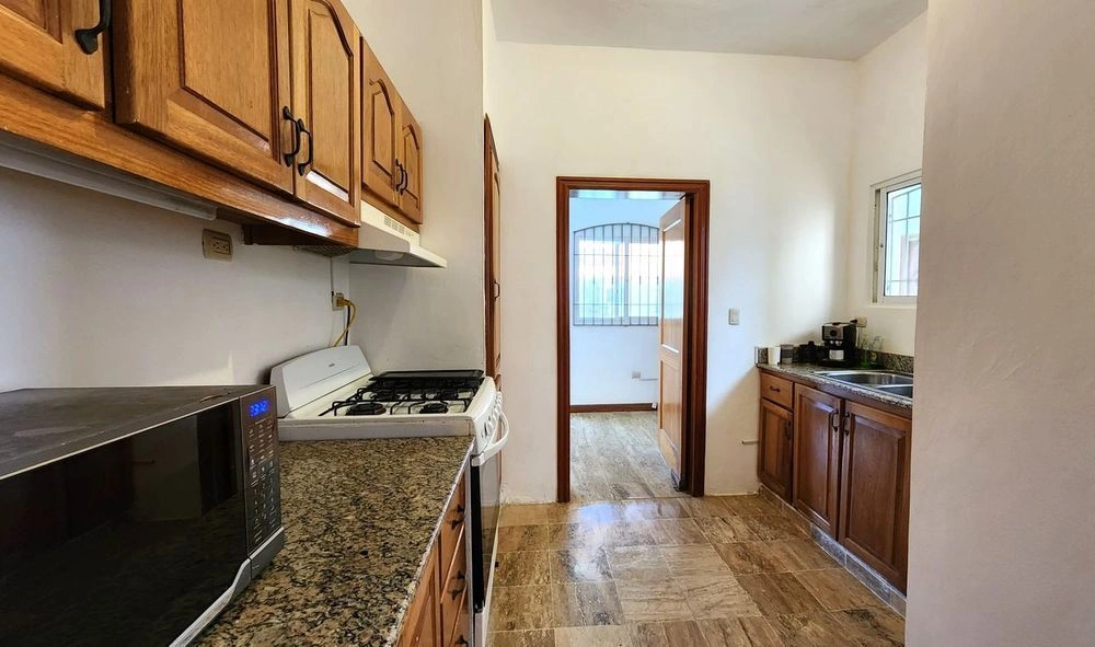 Квартира 2+1 рядом с пляжем Бибиагуа в Пунта-Кане