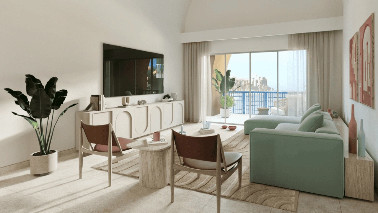 Квартира 1+1 в элитном комплексе в Эль-Гуне, Египет