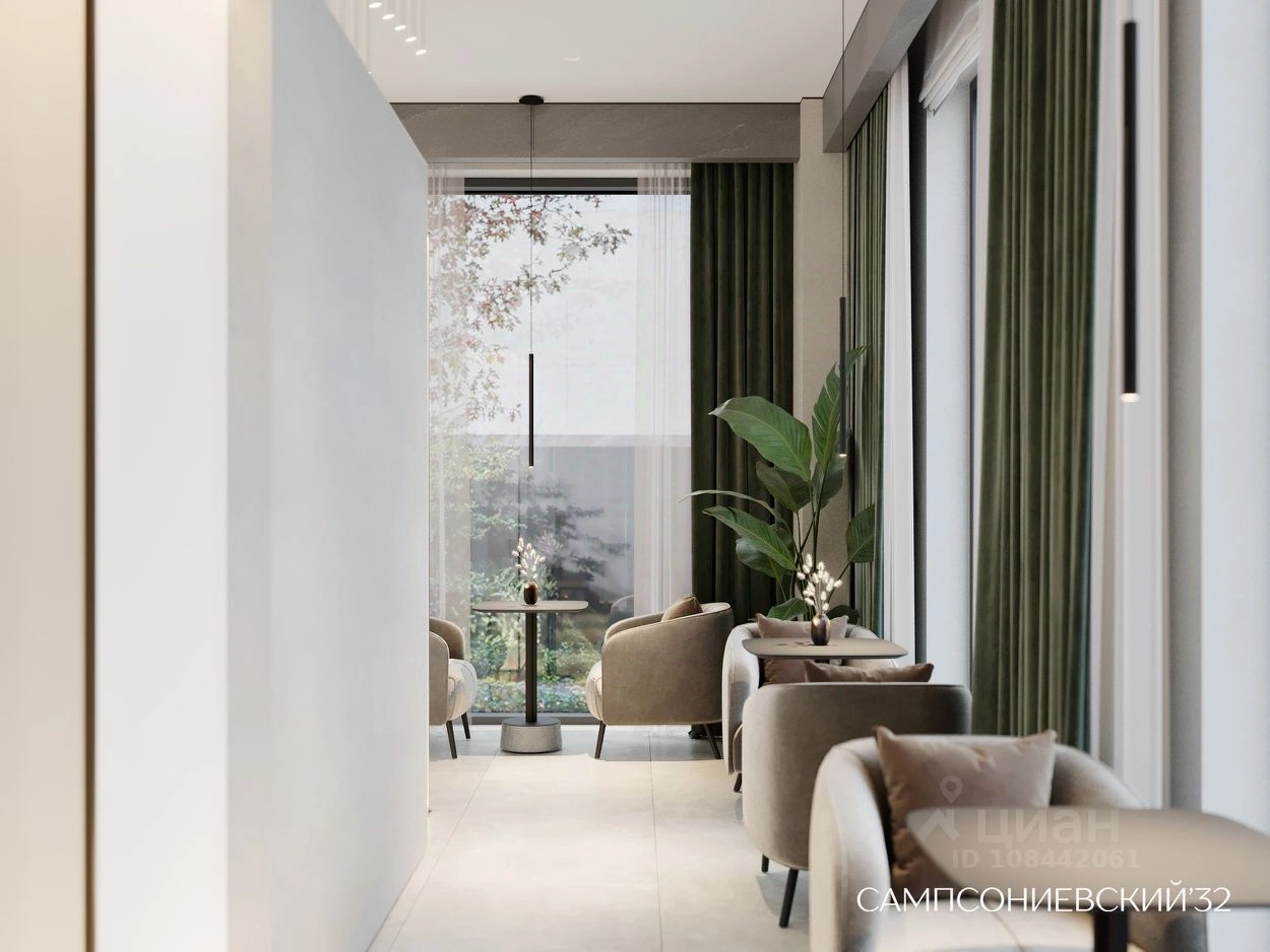 Элитный жилой комплекс в образе современного дома